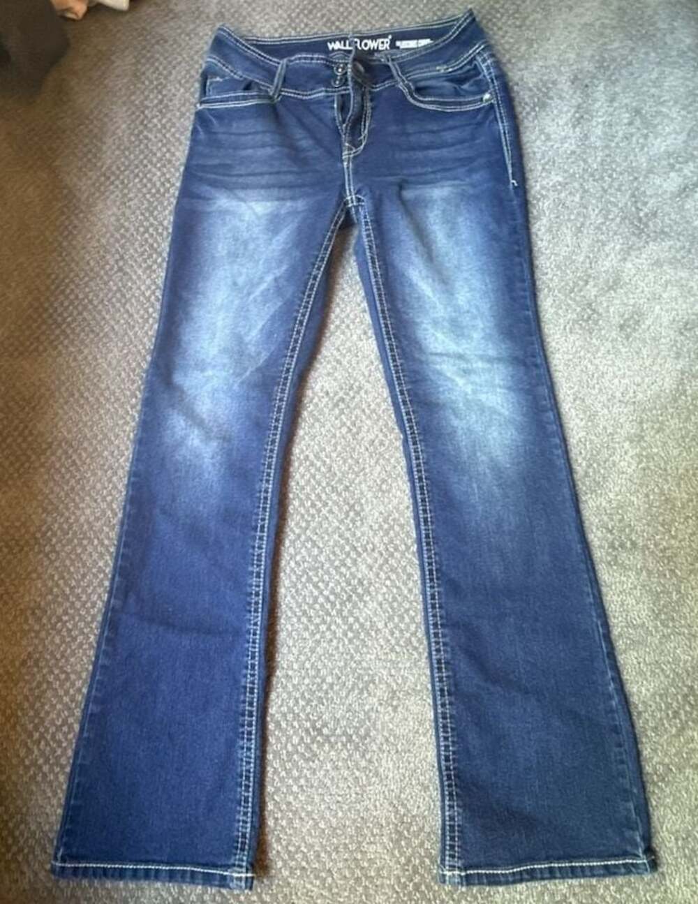 WallFlower The Luscious Curvy Fit Mid-Rise Bootcut Jeans